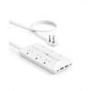 image:imageAnker Power Strip with 300J Surge Protector 5ft Outlet Extender 20W 6ACWhite